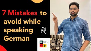 7 Common Mistakes Made By German Learners I Think German