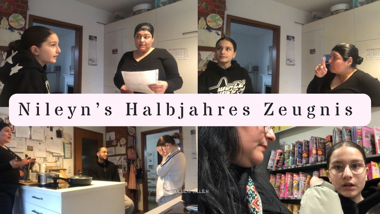 Halbjahres Zeugnisse in NRW | Nileyn’s Zeugnis | Einkaufen für das Wochenende | Vlog