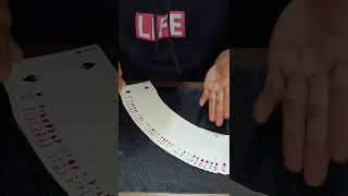 Paano Hulaan lahat ng baraha/card trick tagalog tutorial/ECO Tv #short