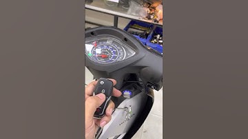 Honda wave 110 nâng cấp khoá Smartkey remote ô tô