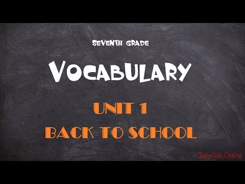 Học tốt tiếng Anh - Lớp 7 - Unit 1 Back to school