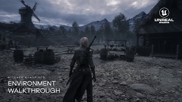 Witcher 4 Inspired Large-Scale Environment Walkthrough – Unreal Engine 5