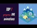 TOP 7 Gorgeous SVG Animations | TOPS