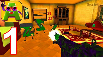 ABC Lore 3D: Zombie Online - Gameplay Walkthrough Part 1 Singleplayer House Map (iOS, Android)