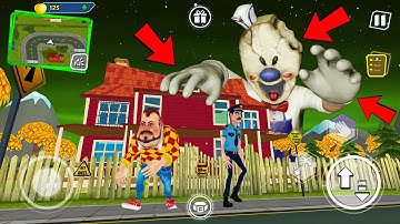 NEW Hello Neighbor!! I Found BIG Ice Scream 3 in Dark Riddle