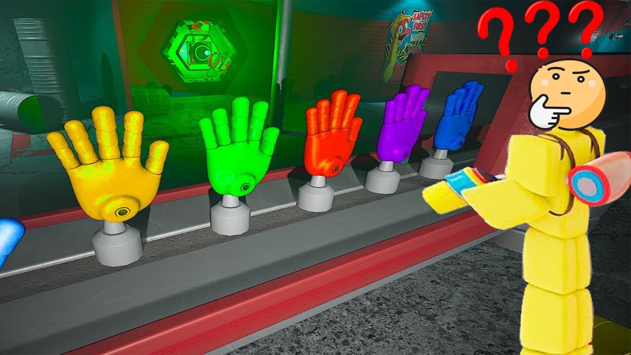 Find ALL The STolen Secret Hands in Poppy Playtime Chapter
