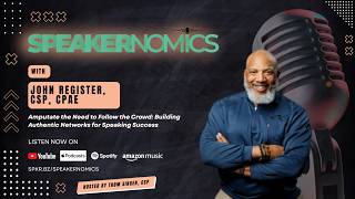 Amputate the Need to Follow the Crowd: Building Authentic Networks for Speaking Success