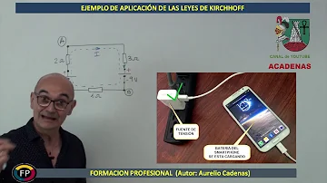 Como resolver circuito por ley tensiones Kirchhoff y Ley de Ohm (Clase 3.1)