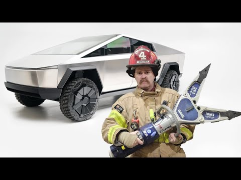 Tesla Cybertruck Crash: What Firefighters Need to Know
