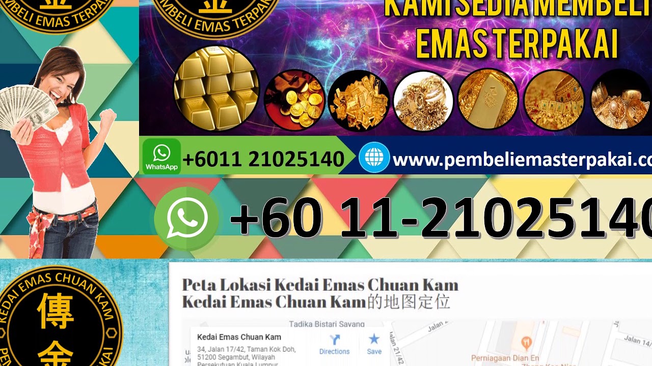 Jual Emas  Top TEN Kedai Emas di SENTUL PASAR - Jual Beli Emas 