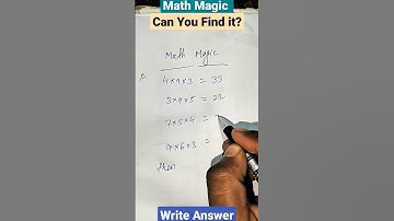 Math Magic, Mathematical Trick, Play with math, Math Tricks, Reasoning Trick, Reasoning Magic