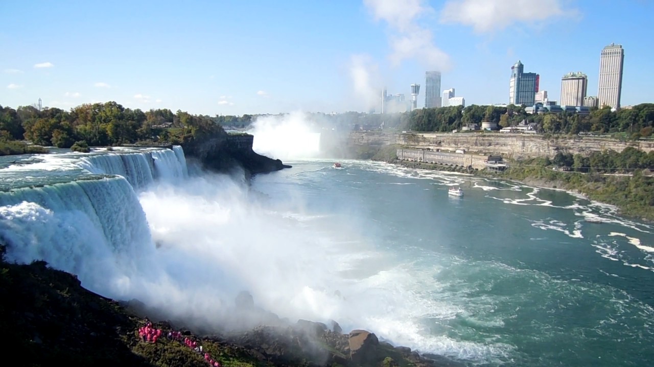 Niagara Falls, New York from the Observation Deck, Fall 2016 YouTube