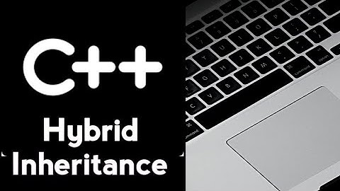 #68 Hybrid Inheritance in C++ Programming