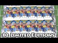 12 MATCH ATTAX EXTRA 21/22 Limited Edition Pack Opening | Trying To Find ALL GOLD LIMITED EDITIONS