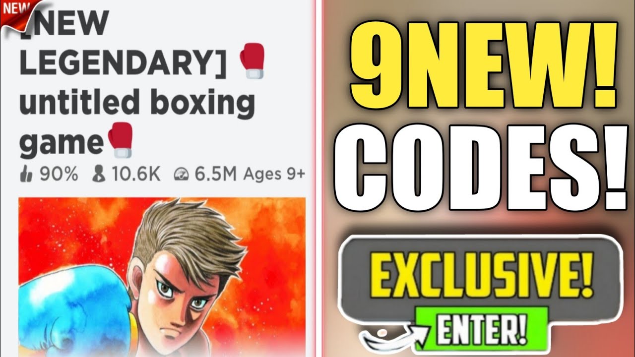 Códigos activos Untitled Boxing Game Outubro de 2023
