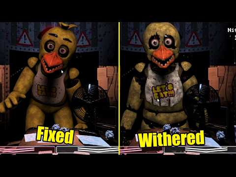 The Unwithered & Withered Versions of Chica… Reimagined (FNaF 2 Mods)