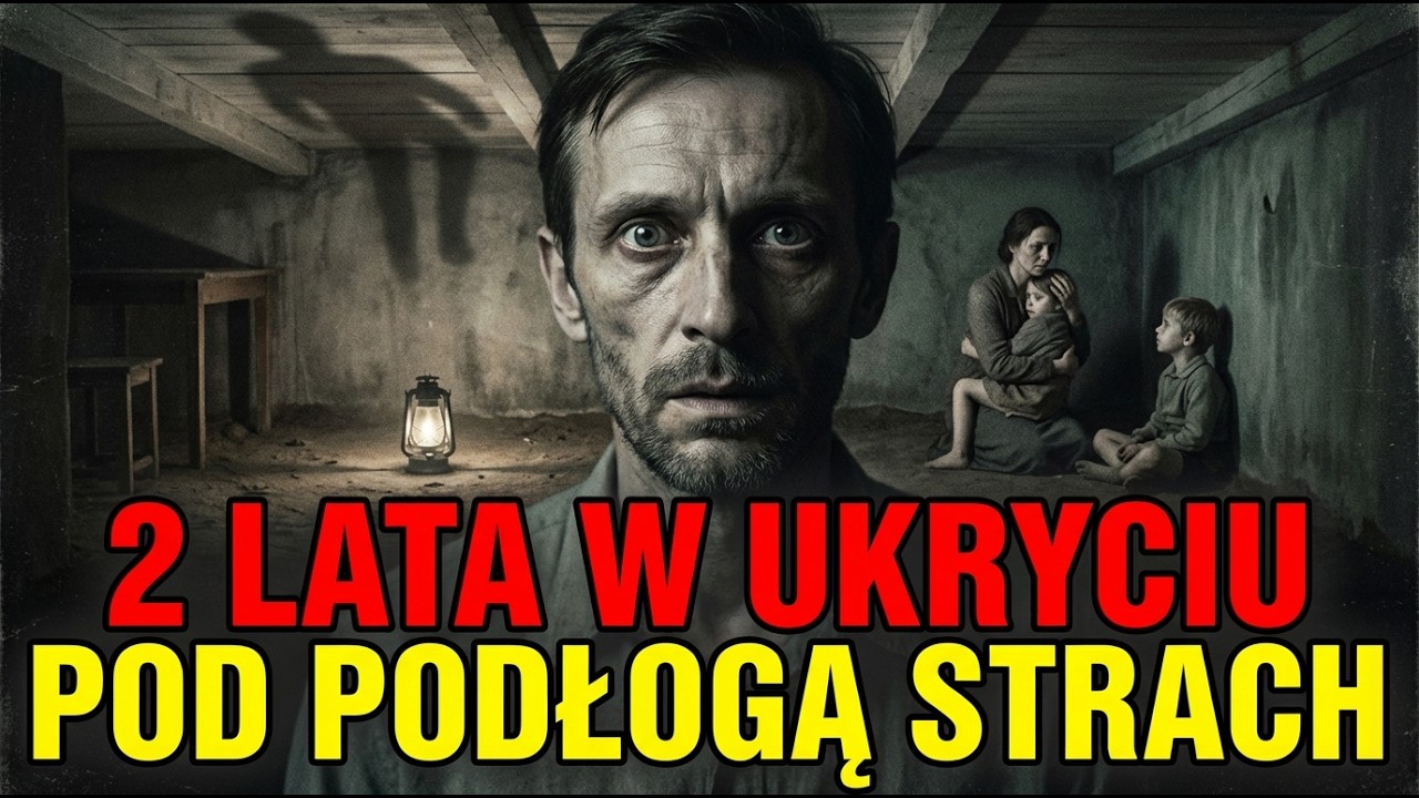 Żydowska rodzina uciekła z obozu koncentracyjnego — przez dwa lata mieszkali w piwnicy obcego domu.