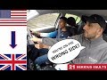 AMERICAN U.S. Driver Takes Driving Test In ENGLAND U.K. | Driving On The WRONG SIDE