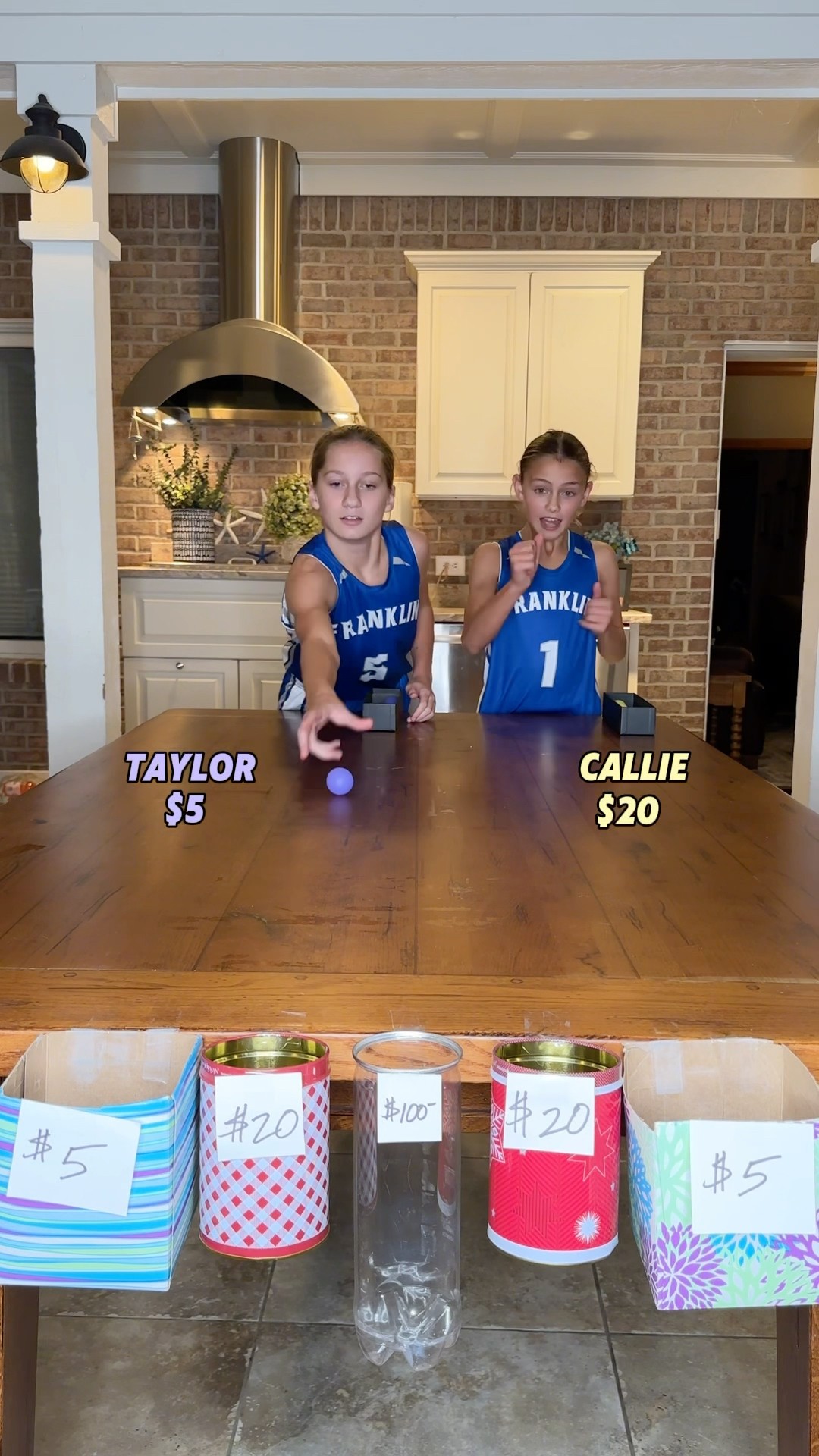 Money ball!! #familychallenge #moneyball