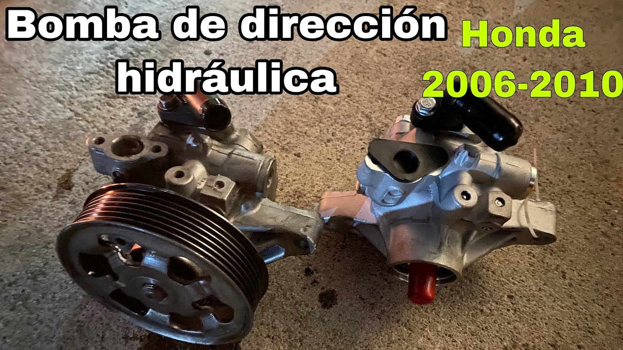 COMO CAMBIAR BOMBA DE DIRECCIÓN HIDRÁULICA HONDA || POWER STEERING