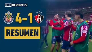 🔥 ¡GOLEADA DE GUADALAJARA! | Chivas 4-1 Atlas | HIGHLIGHTS | Jornada 15 | Liga MX 2025
