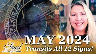 May 2024 Transits Using the Moon for all! #may2024transits #may2024 #may2024fullmoon