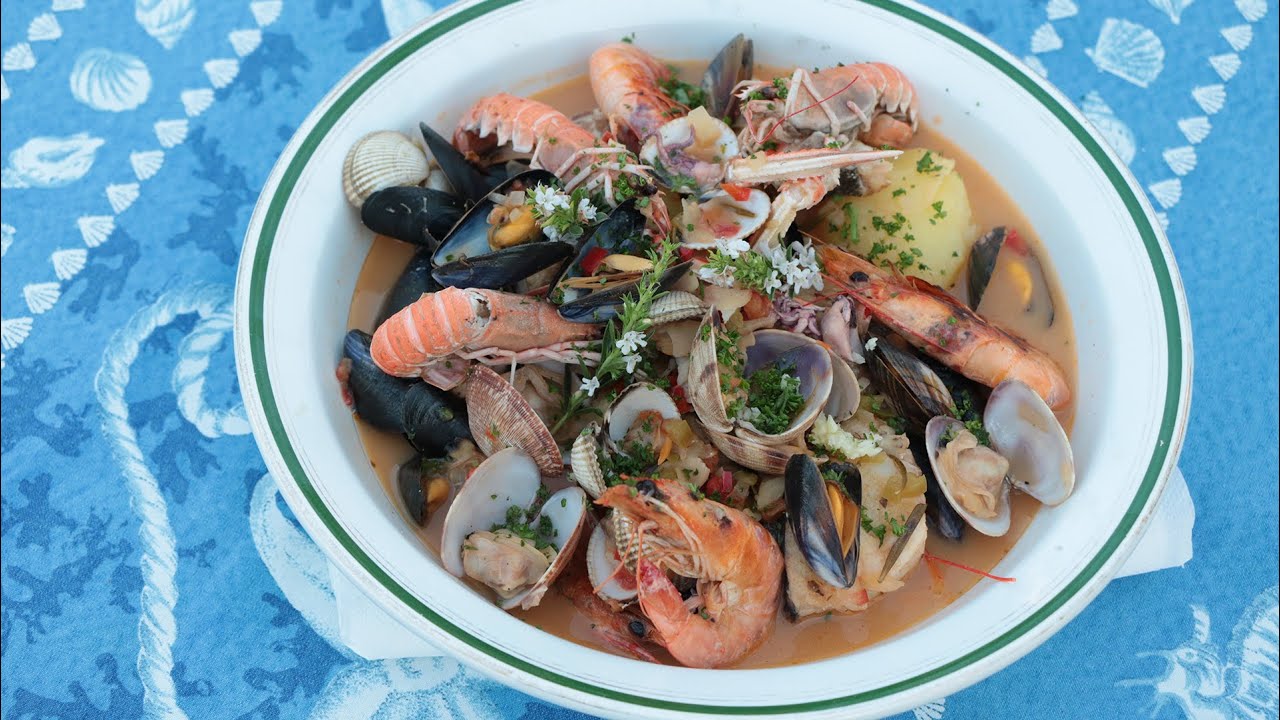 Recette de la marmite de la mer comme une zarzuela YouTube