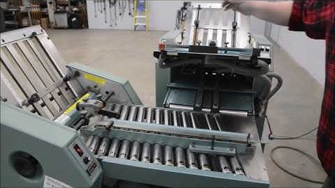 Baum 714 Ultrafold Air Feed Paper Folder with Right Angle