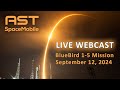 Live Webcast AST SpaceMobile BlueBird 1 5 Mission Launch 