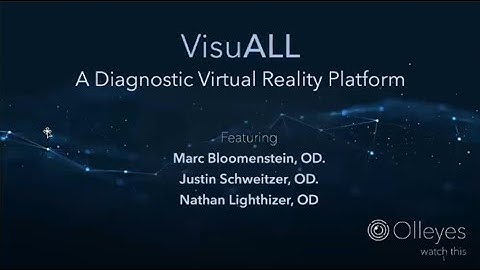 Olleyes introduces VisuALL. Virtual Reality Perimetry and MORE!