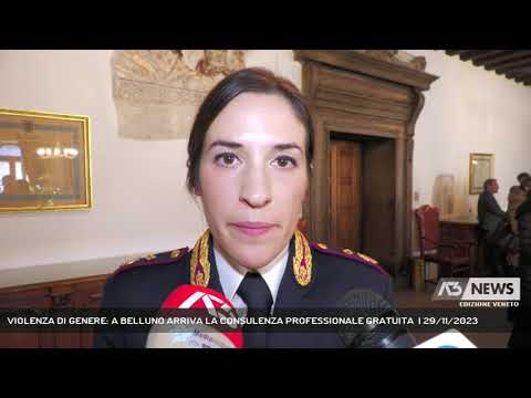 VIOLENZA DI GENERE: A BELLUNO ARRIVA LA CONSULENZA PROFESSIONALE GRATUITA  | 29/11/2023