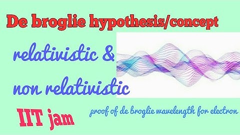 De–broglie