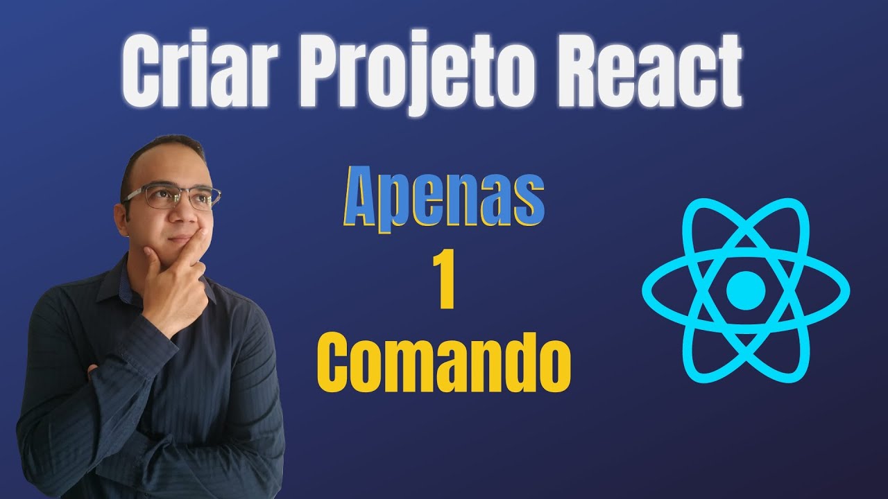 Como Criar um Projeto React com CREATE-REACT-APP - YouTube