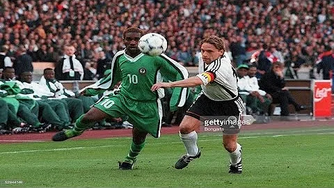Jay-Jay Okocha vs Germany (22 April 1998)