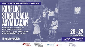 [X panel] Conflict – stabilisation – assimilation? - international scientific conference