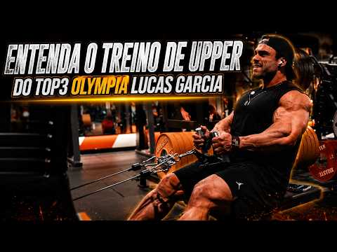 EXPLICANDO O TREINO DE UPPER DO TOP3 MR OLYMPIA LUCAS GARCIA.