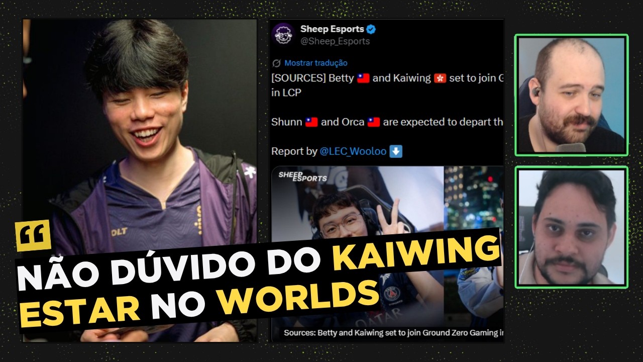 Kaiwing está de volta na LCP e vai jogar a Nations Cup!