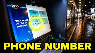 Can we change our bdo phone number banking using bdo atm in central Hongkong