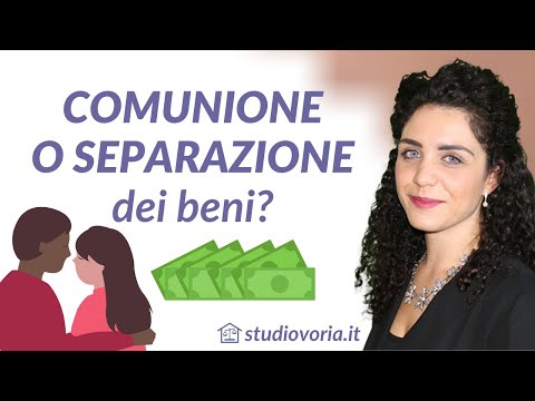 Video: Com'è La Divisione Dei Beni In Un Matrimonio Civile?