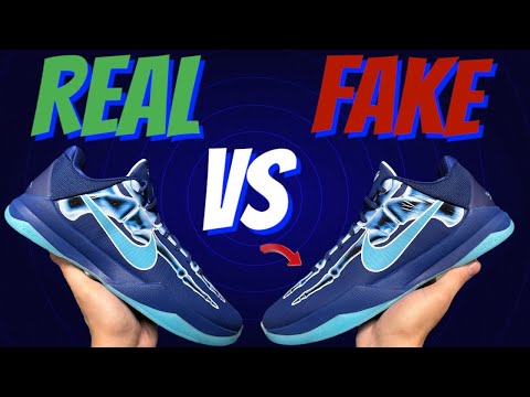 2024 Real Vs Fake Kobe V PROTRO “X-RAY” With Glow Test - YouTube