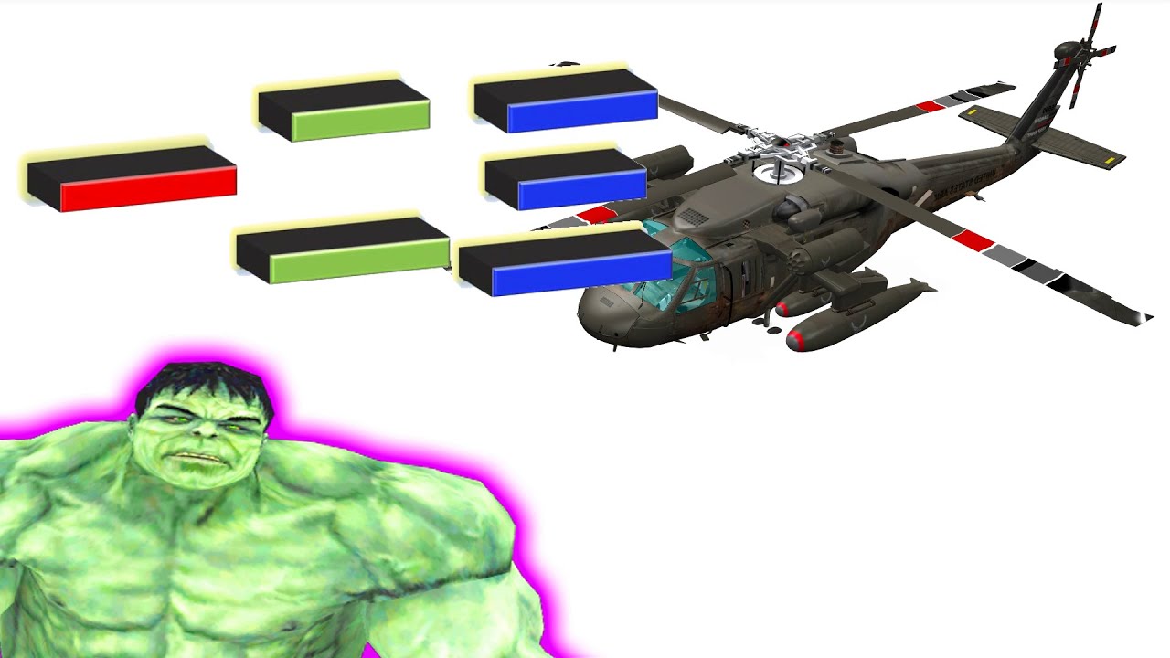 数字 学ぶ 子供 おもちゃ 大きい ヘリコプター Hulk ビデオ Youtube
