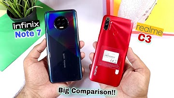 Infinix Note 7 vs Realme C3 Speed Test Comparison - [G70 vs G70]