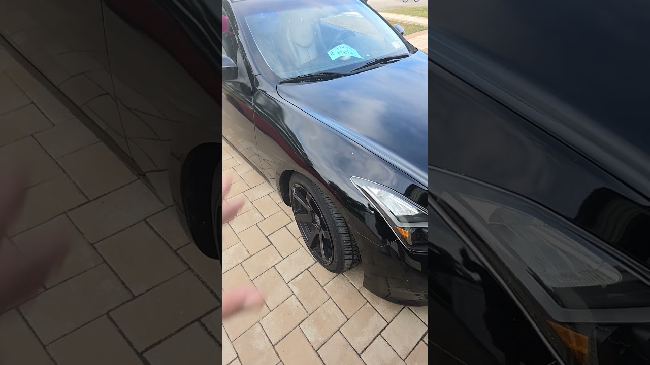 Found a exhaust leak on our G37 Y pipe . Quick repair short coming soon.