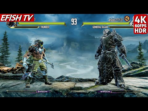 Chief is back! Thunder vs General Raam (Hardest AI) - Killer Instinct