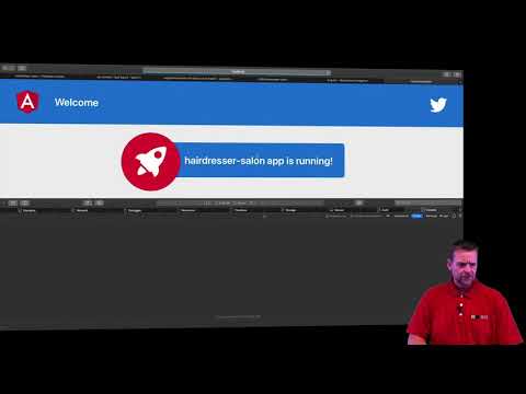 Hairdresser salon | Angular Fire | S2P6 | Add Welcome Module and a default route
