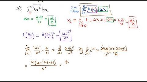 5.2 The Definite Integral