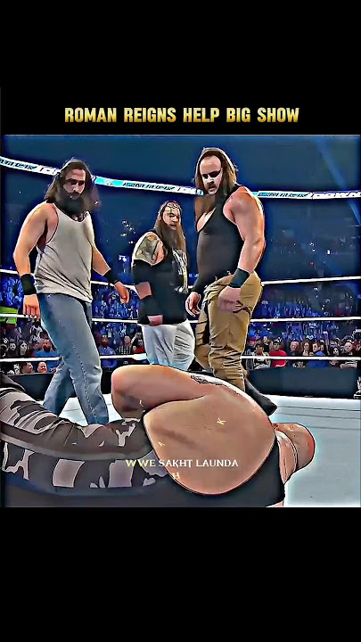 Roman Reigns Help Big Show From Wyatt Family 💯| #trending
