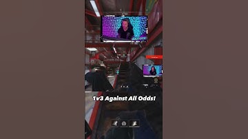Against all odds! #youtubeshorts #shorts #gaming #ranked #competitive #callofduty #cod #1v3 #intense