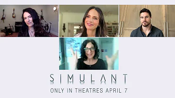 SIMULANT - ROBBIE AMELL, JORDANA BREWSTER & APRIL MULLEN INTERVIEW (2023)