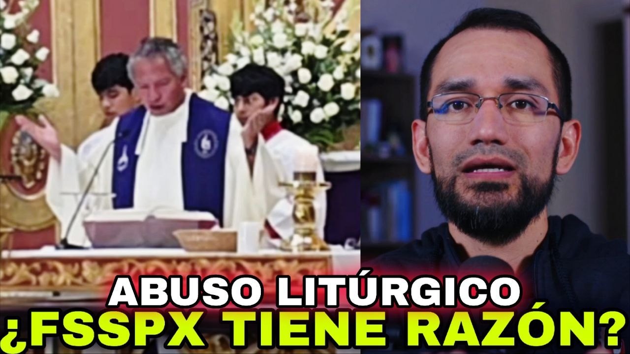 ABUSO LITÚRGICO en MISA 🔺¿FSSPX tiene razón? 👉P. Byron reacciona